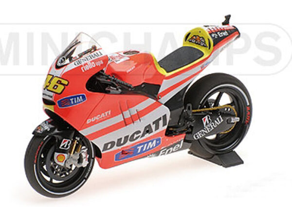 Ducati Desmosedici GP11.1 2011 Moto GP Valentino ROSSI 1:12