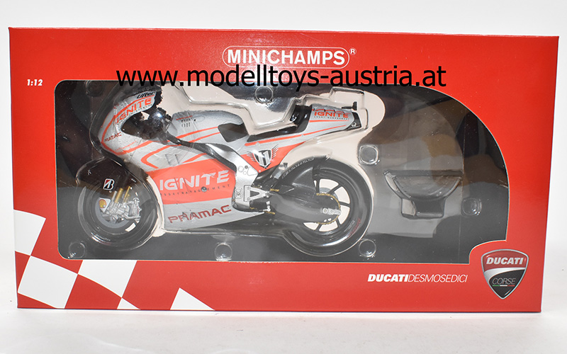 Ducati Desmosedici GP13 2013 Moto GP Ben SPIES 1:12