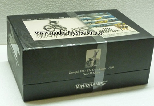 Triumph TR6 1955 Gesprengte Ketten Steve McQueen 1:12