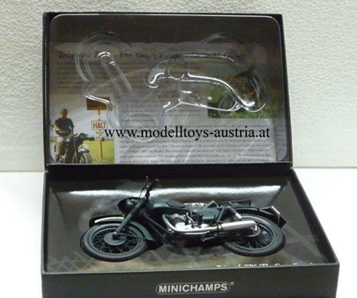 Triumph TR6 1955 Gesprengte Ketten Steve McQueen 1:12