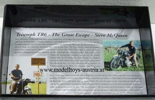 Triumph TR6 1955 Gesprengte Ketten Steve McQueen 1:12