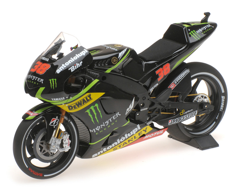 Yamaha YTZ-M1 2014 Moto GP Bradley SMITH Team MONSTER YAMAHA TECH3 1:12