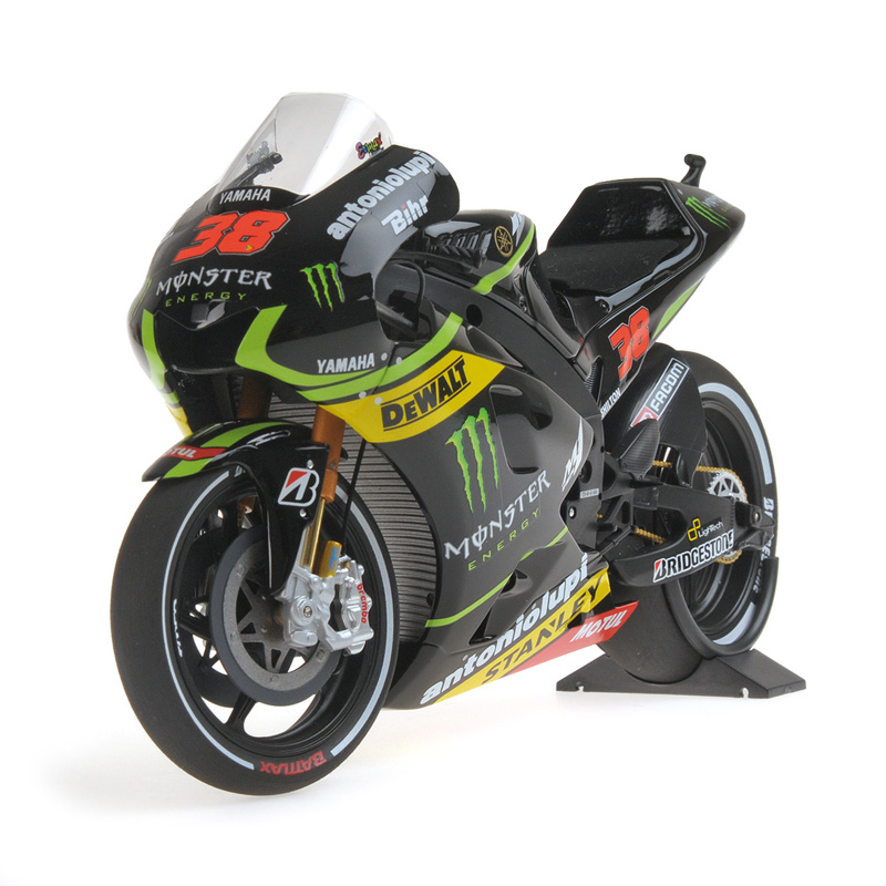 Yamaha YTZ-M1 2014 Moto GP Bradley SMITH Team MONSTER YAMAHA TECH3 1:12