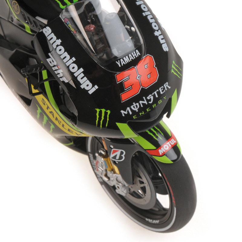 Yamaha YTZ-M1 2014 Moto GP Bradley SMITH Team MONSTER YAMAHA TECH3 1:12