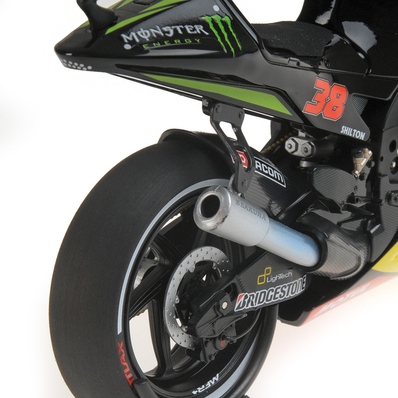 Yamaha YTZ-M1 2014 Moto GP Bradley SMITH Team MONSTER YAMAHA TECH3 1:12