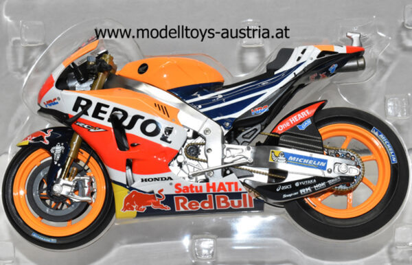 Honda RC213V 2016 Moto GP WELTMEISTER Marc MARQUEZ Team Repsol Honda 1:12