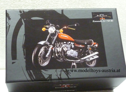 Kawasaki Z2 750 RS Super 4 1972 orange / braun 1:12