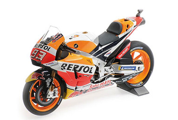 Honda RC213V 2018 Moto GP WELTMEISTER Marc MARQUEZ Team Repsol Honda 1:12