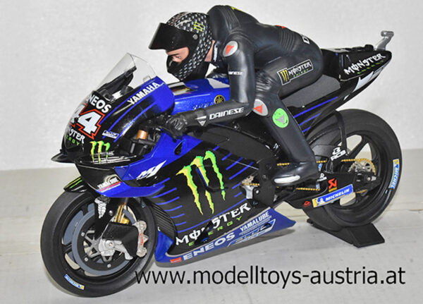 Yamaha YZR M1 2019 Test VALENCIA Valentino ROSSI + Lewis HAMILTON 1:12 Set 2 Motorräder Minichamps