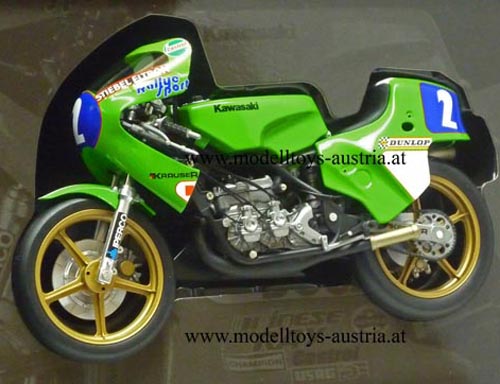 Kawasaki KR350 1981 GP 350 Weltmeister Anton MANG 1:12