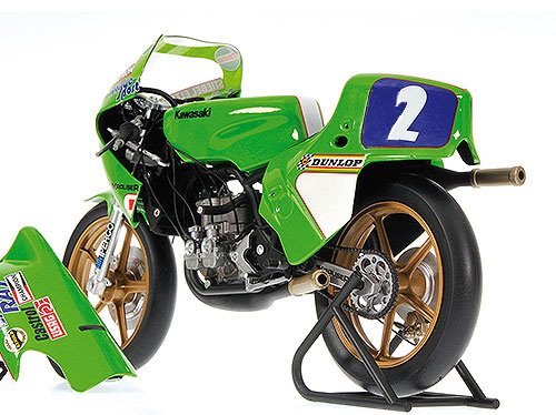 Kawasaki KR350 1981 GP 350 Weltmeister Anton MANG 1:12