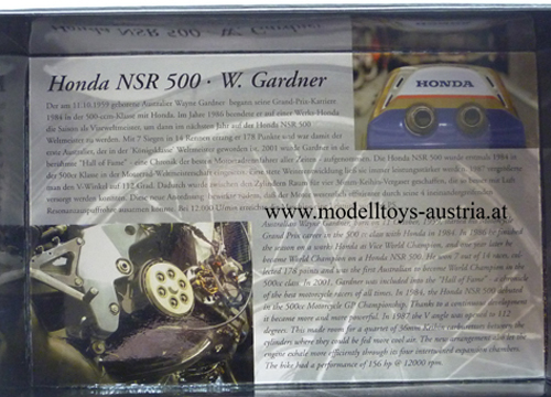 Honda NSR 500 1987 500 GP WELTMEISTER Wayne GARDNER 1:12