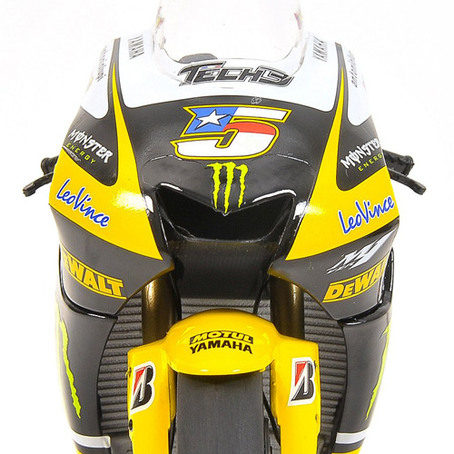 Yamaha YZR-M1 2010 Moto GP Colin EDWARDS 1:12