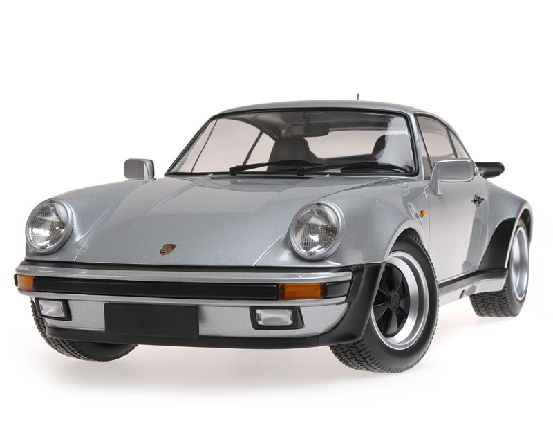 Porsche 911 930 Coupe G Modell Turbo 1977 silber metallik 1:12