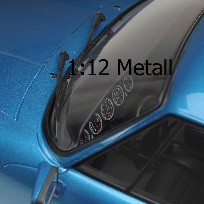 Porsche 911 930 Coupe G Modell Turbo 1977 blau metallik 1:12