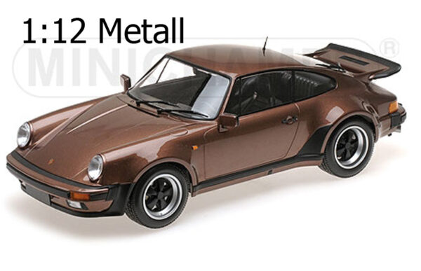 Porsche 911 930 Coupe G Modell Turbo 1977 braun metallik 1:12 Sonderfarbe