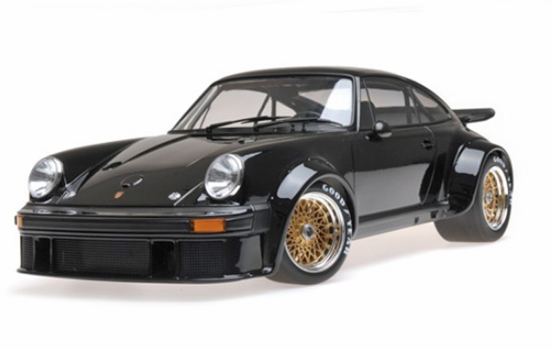 Porsche 911 934 Coupe 1976 schwarz 1:12