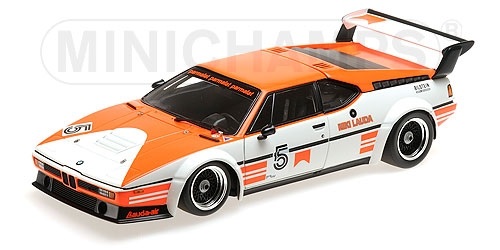 BMW E26 M1 1979 Project four Racing Procar Hockenheim Sieger Niki LAUDA 1:12