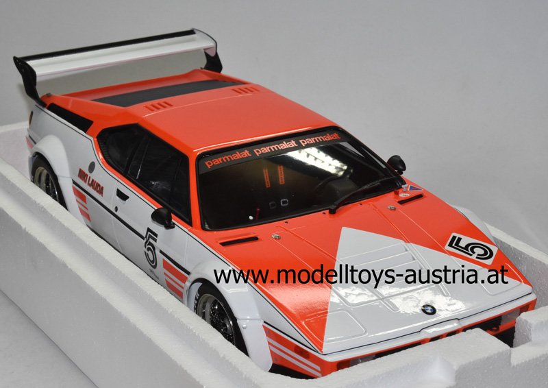 BMW E26 M1 1979 Project four Racing Procar Hockenheim Sieger Niki LAUDA 1:12