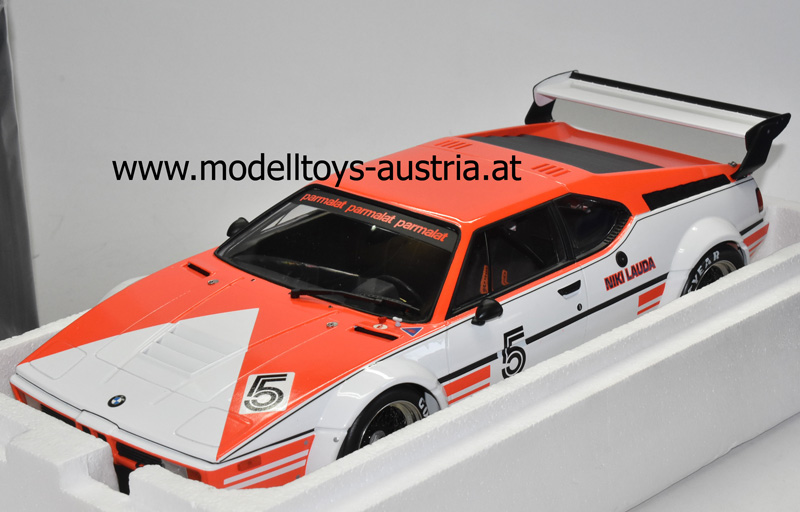 BMW E26 M1 1979 Project four Racing Procar Hockenheim Sieger Niki LAUDA 1:12