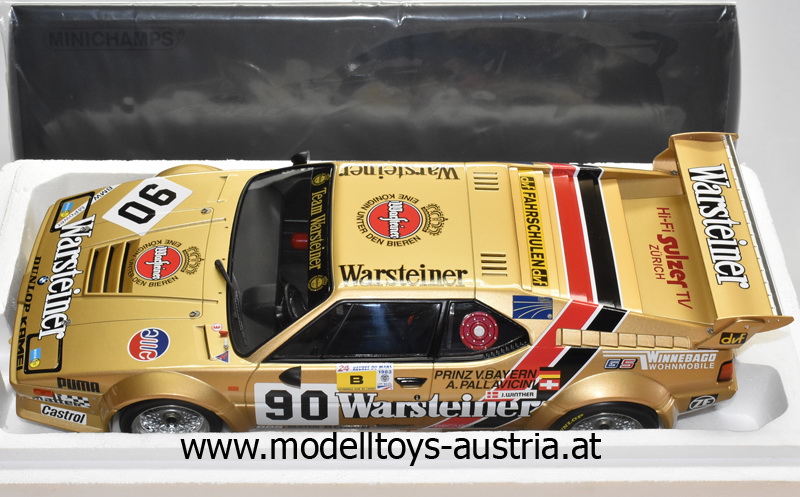 BMW E26 M1 1983 WARSTEINER Leopold von BAYERN / PALLAVICINI / WINTER 1:12