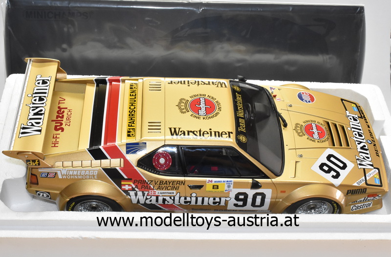 BMW E26 M1 1983 WARSTEINER Leopold von BAYERN / PALLAVICINI / WINTER 1:12