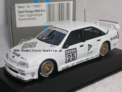 Opel Omega 3000 Evo DTM 1991 Niedzwiedz DEKRA 1:43