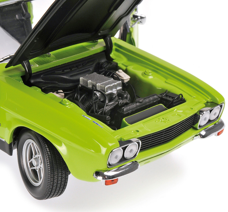 Ford Capri I RS 2600 1970 grün / schwarz 1:18