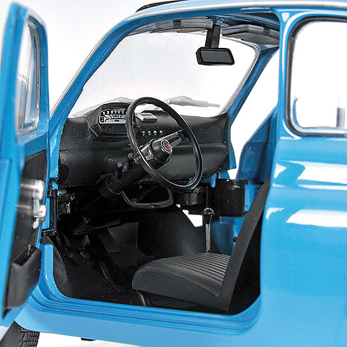 Fiat 500 L 1968 hellblau 1:18