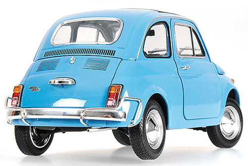 Fiat 500 L 1968 hellblau 1:18