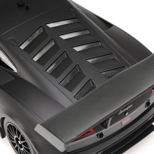 Lamborghini Gallardo LP600 GT3 Strassenversion 2011 matt schwarz 1:18