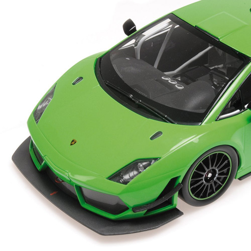 Lamborghini Gallardo LP600 GT3 Strassenversion 2011 grün 1:18