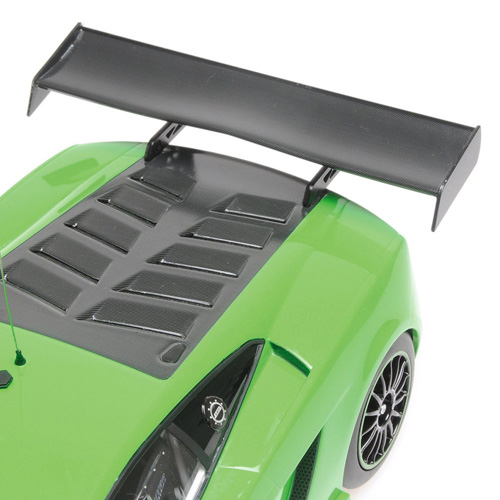 Lamborghini Gallardo LP600 GT3 Strassenversion 2011 grün 1:18