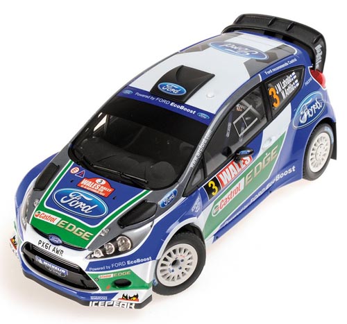 Ford Fiesta RS WRC 2012 Rally Sieger Großbritannien Wales LATVALA / ANTTILA 1:18