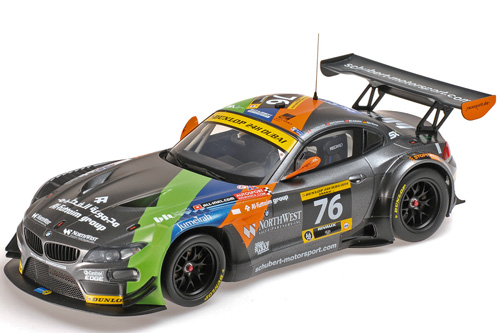 BMW Z4 E89 GT3 2014 24 Stunden Rennen Dubai AUBERLEN / CAMERON / DALLA LANA / WERNER 1:18