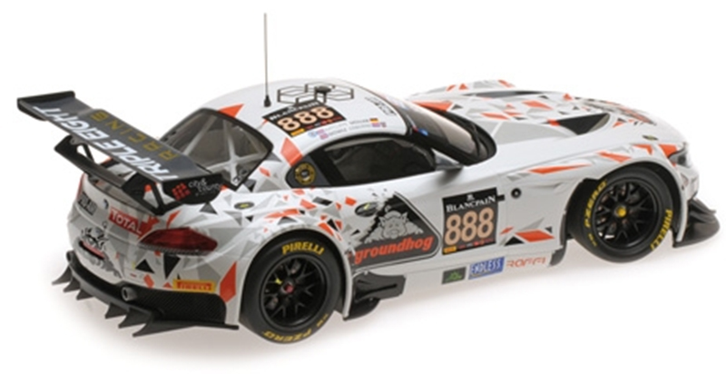 BMW Z4 E89 GT3 2015 24 Stunden SPA Triple Eight Racing MOWLE / RATCLIFFE / OSBORNE / MÜLLER 1:18