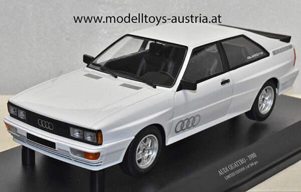Audi Quattro Coupe 1980 - 1991 weiss 1:18