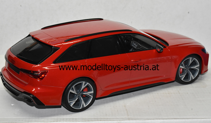 Audi A6 C8 RS6 Avant Break Kombi 2019 rot 1:18