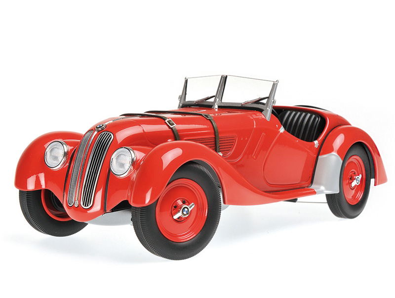 BMW 328 Cabrio 1936 rot 1:18