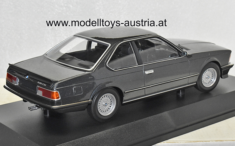 BMW E24 635 CSI Coupe 1982 grau metallik 1:18 Minichamps