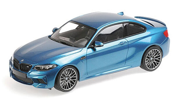 BMW F87 M2 Coupe COMPETITION 2019 blau metallik 1:18