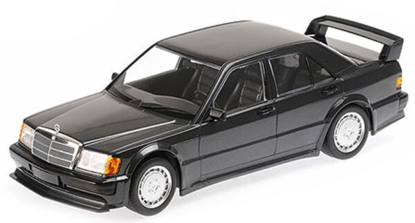 Mercedes Benz W201 Limousine 190E 2.5-16 EVO 1 1989 blau schwarz metallik 1:18