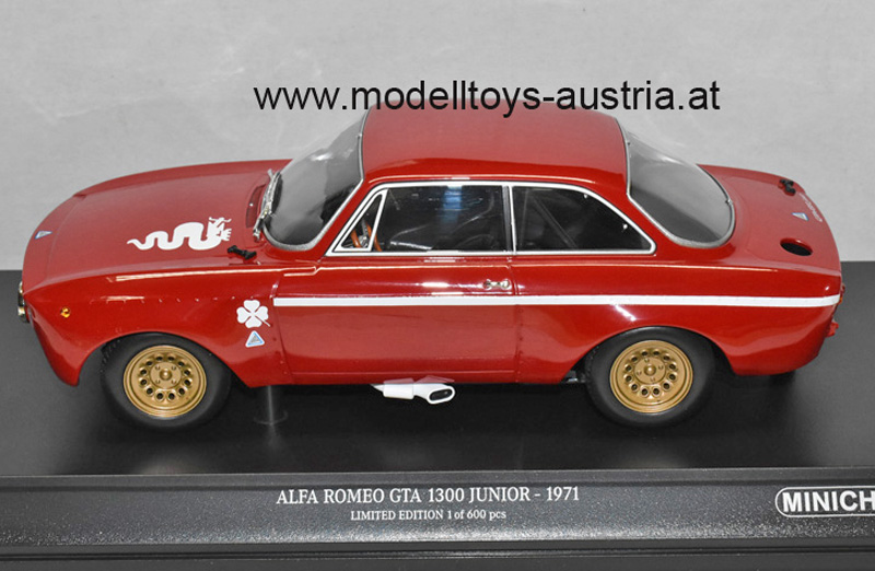 Alfa Romeo GTA 1300 Junior 1971 rot 1:18