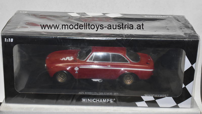 Alfa Romeo GTA 1300 Junior 1971 rot 1:18