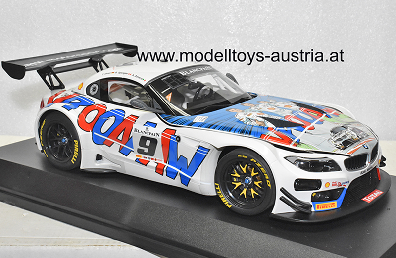BMW Z4 E89 GT3 2015 Spa ZANARDI / SPENGLER / GLOCK Team ROAL MOTORSPORT Michel VAILLANT VROOAAW 1:18