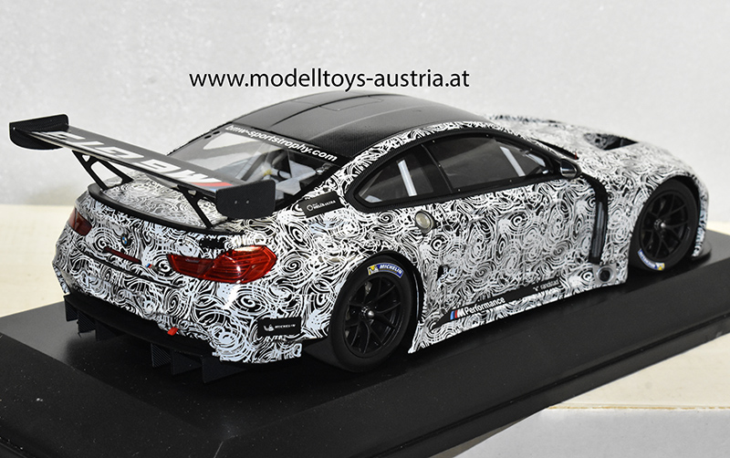 BMW M6 GT3 2015 SPA PRESENTATION 1:18