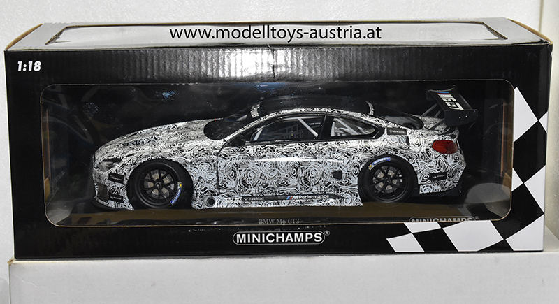 BMW M6 GT3 2015 SPA PRESENTATION 1:18