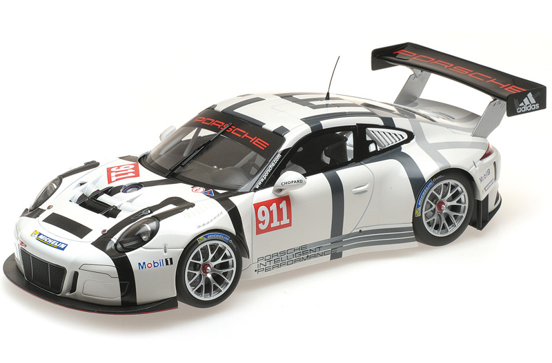 Porsche 911 991 GT3 R 2015 PRESENTATION 1:18