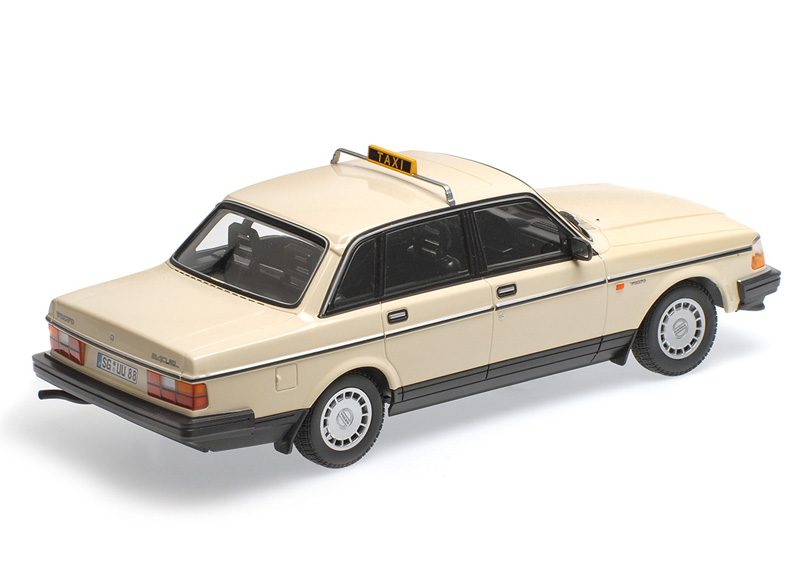 Volvo 240 GL Limousine 1986 Taxi Deutschland 1:18