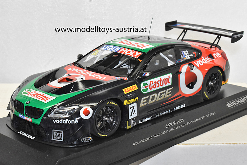 BMW M6 GT3 2017 Buthurst LONGHURST / SKAIFE / INGALL / GLOCK 1:18